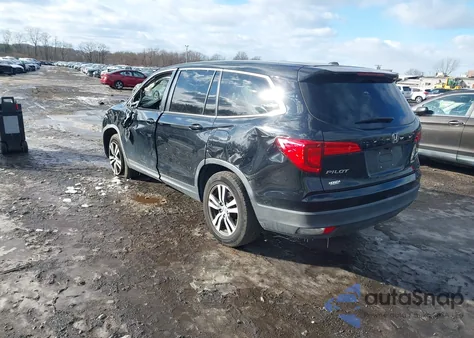 2017 Honda Pilot Ex-L из США, поврежденный, VIN 5FNYF6H73HB002974